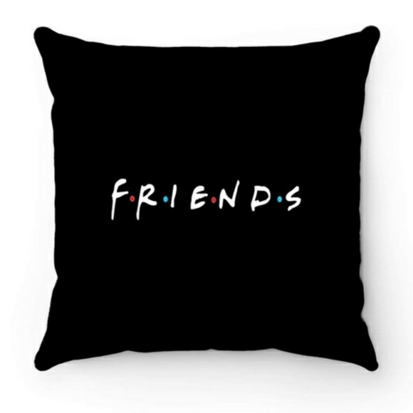 SwagSlayer Fashion Other - 2 FOR 80 FRIENDS Pillow Cover & FRINEDS stickers